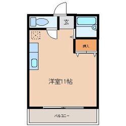 ホープフルハイツの物件間取画像